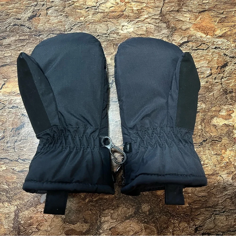 Columbia Black Toddler Mittens